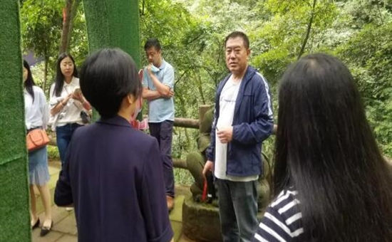 川旅景区公司赴丹棱县老峨山景区开展实地调研